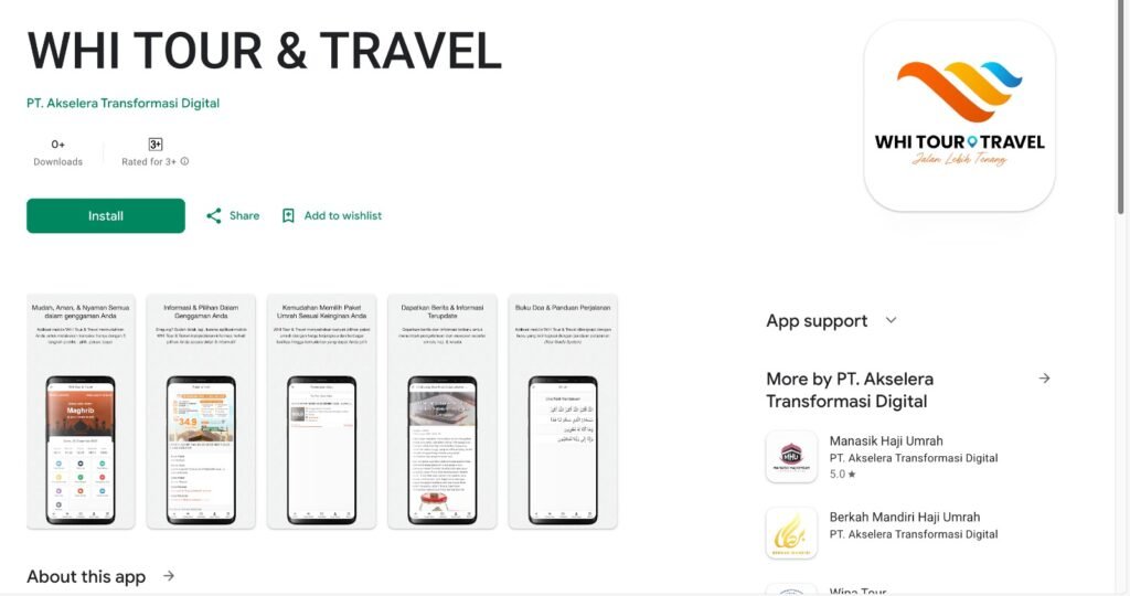 Wisata Halal Makin Mudah Lewat Aplikasi WHI Tour & Travel, Semua dalam Satu Genggaman